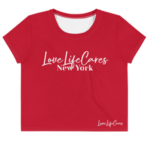 Load image into Gallery viewer, Love Crop Tee